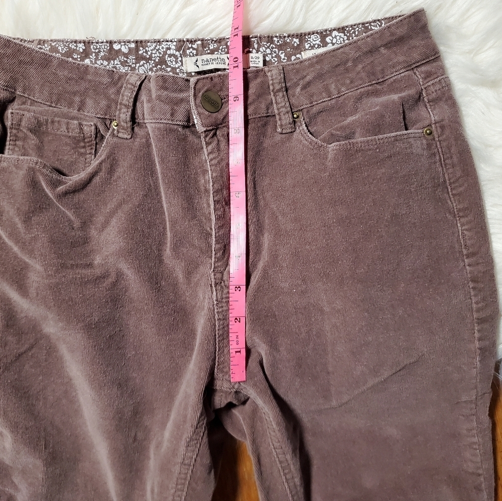 Nanette Lepore Hamilton Skinny Corduroy Jeans - Picture 8 of 10